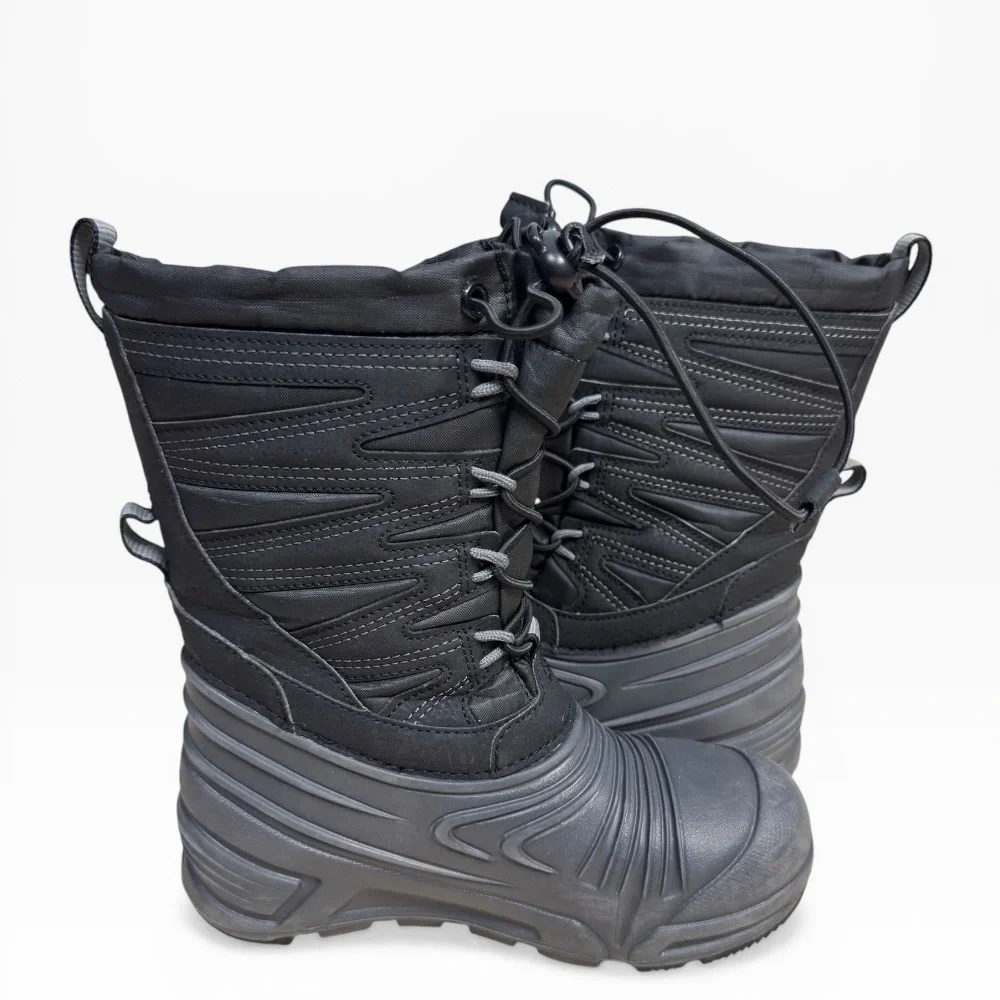 Merrell Snow Quest Lite 3.0 Waterproof Boots Black Kids Winter Size US 13 UK 12